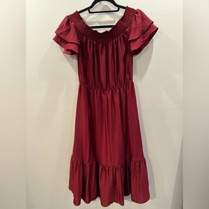 Gorgeous burgundy Old navy dress